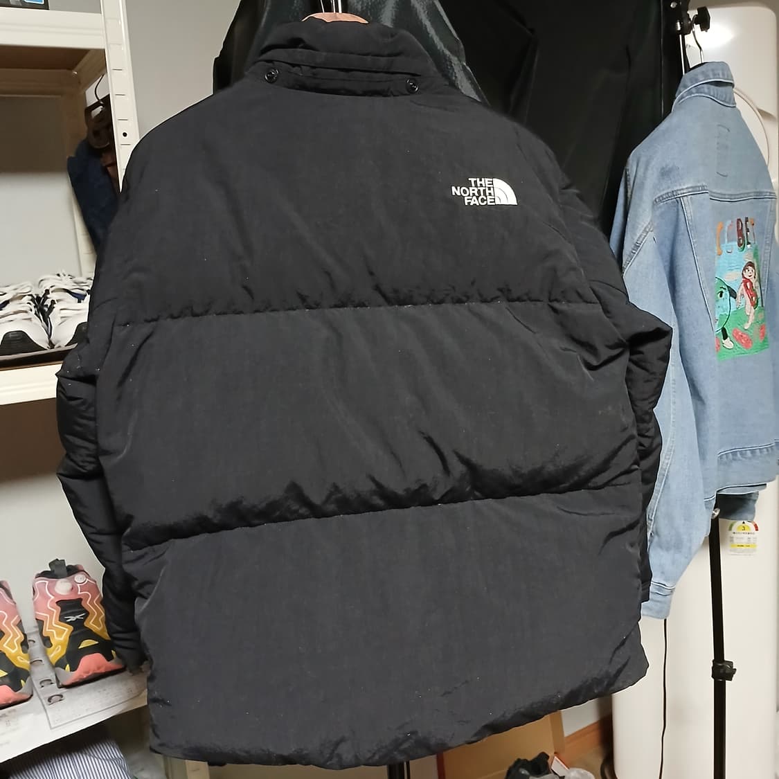 tnf 노스페이스 키즈 다운 패딩 자켓 150 10~11세 상품이미지1