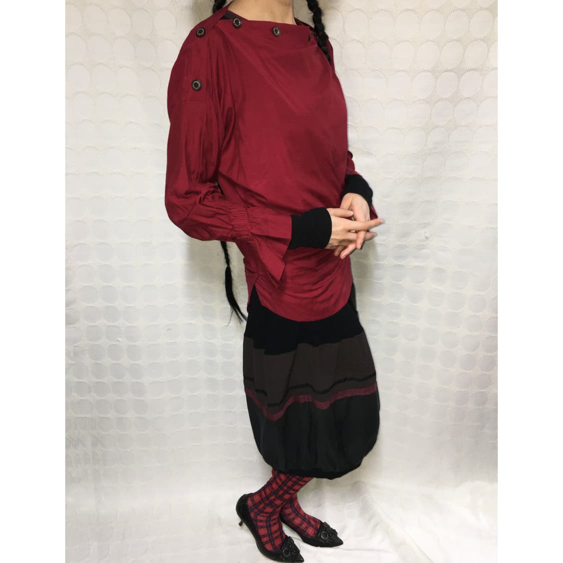 비비안 웨스트우드 버튼 블라우스 상품이미지3