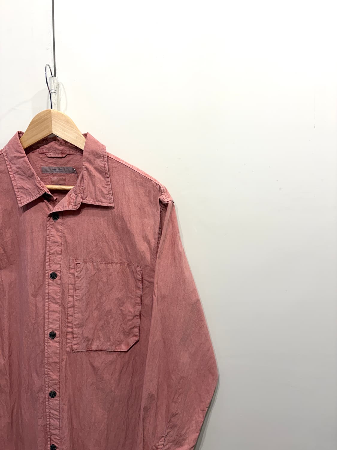 series; 시리즈 코튼 나일론 블렌드 셔츠 상품이미지3