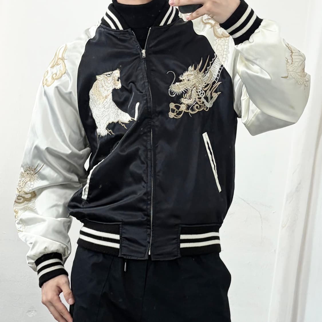 호시히메 타이거 드래곤 스카쟌 자켓 상품이미지2