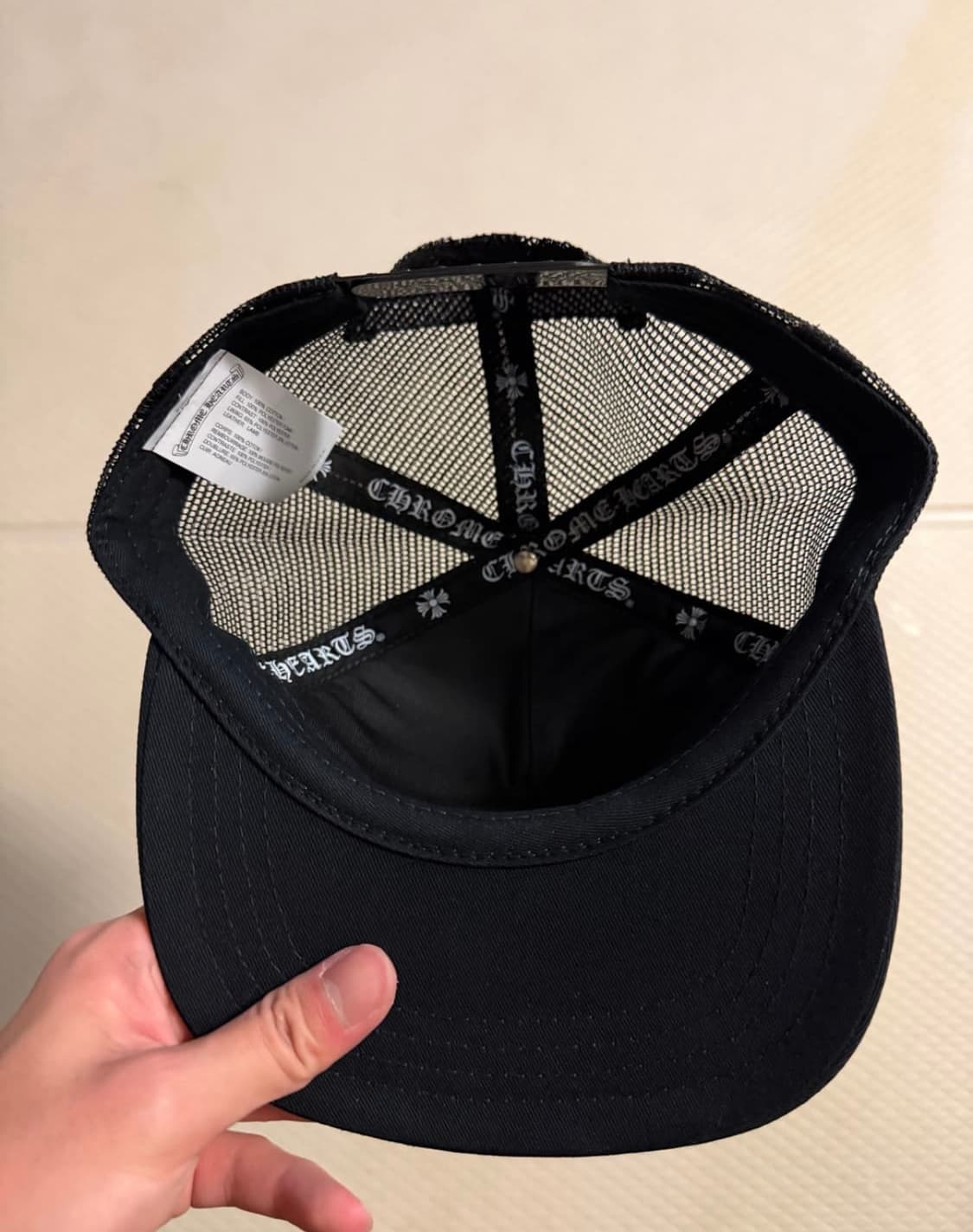 크롬하츠 세메터리 트러커햇 블랙 상품이미지3