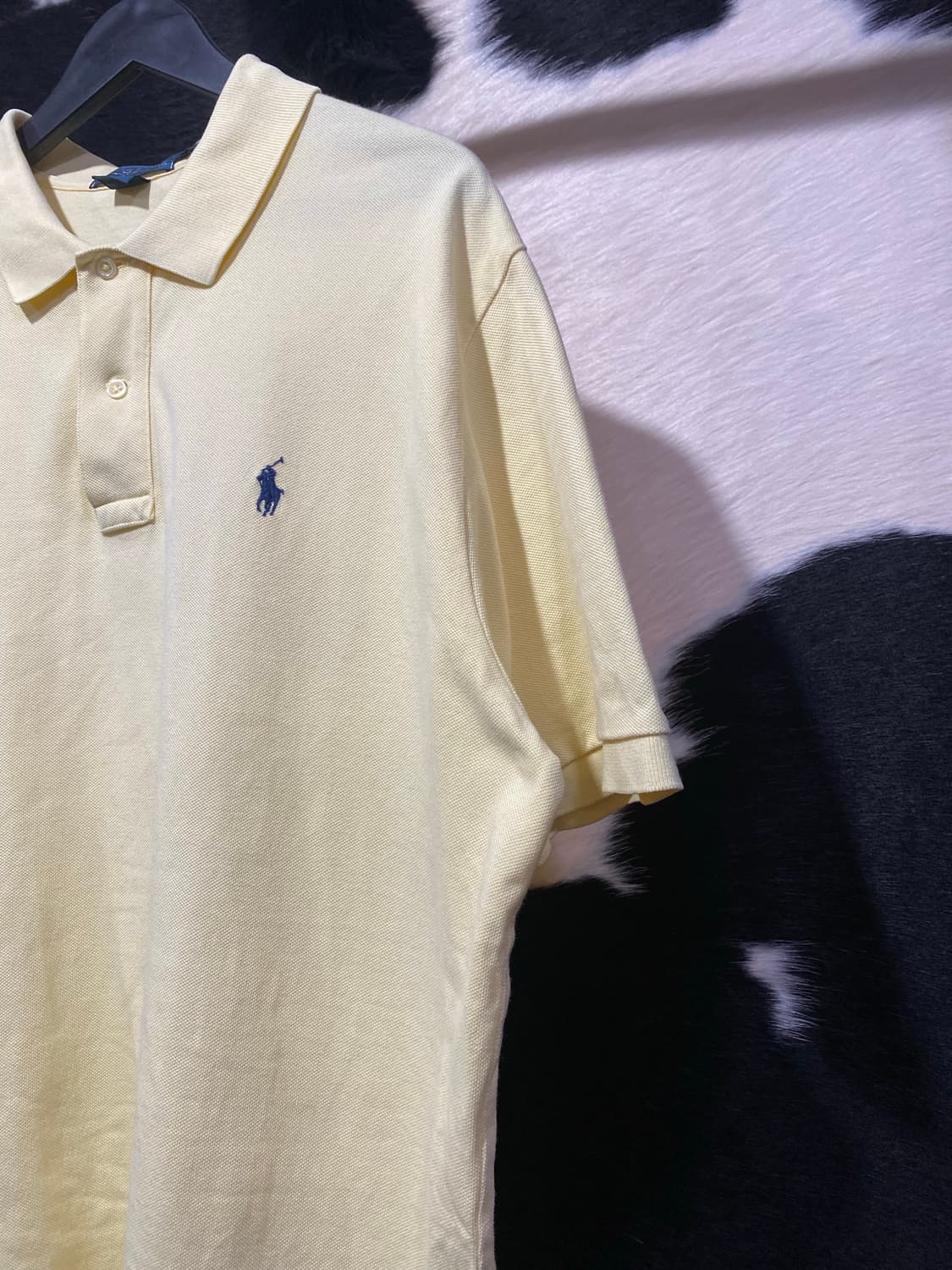 Polo Raplh Lauren 옐로우 베이직 카라 반팔티셔츠 상품이미지4