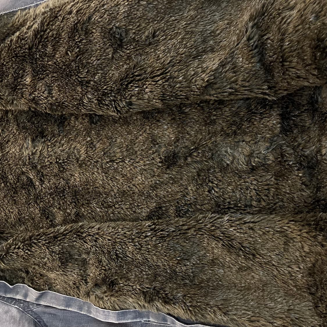 스미스 아메리칸 빈티지 워싱 퍼 하이넥 데님 자켓 L 상품이미지5