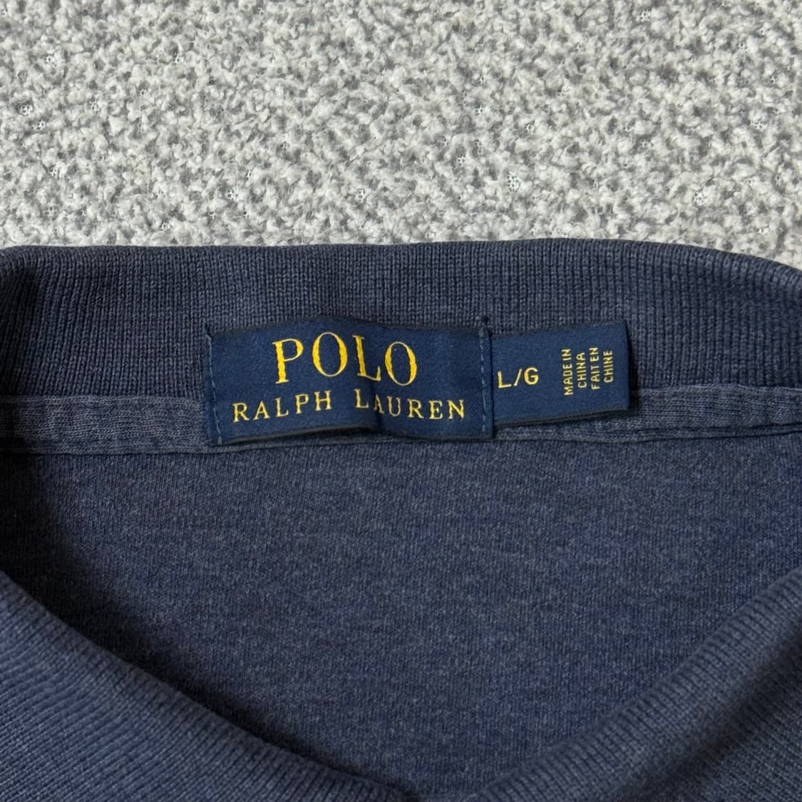 폴로 랄프로렌 긴팔 카라티 L 상품이미지3
