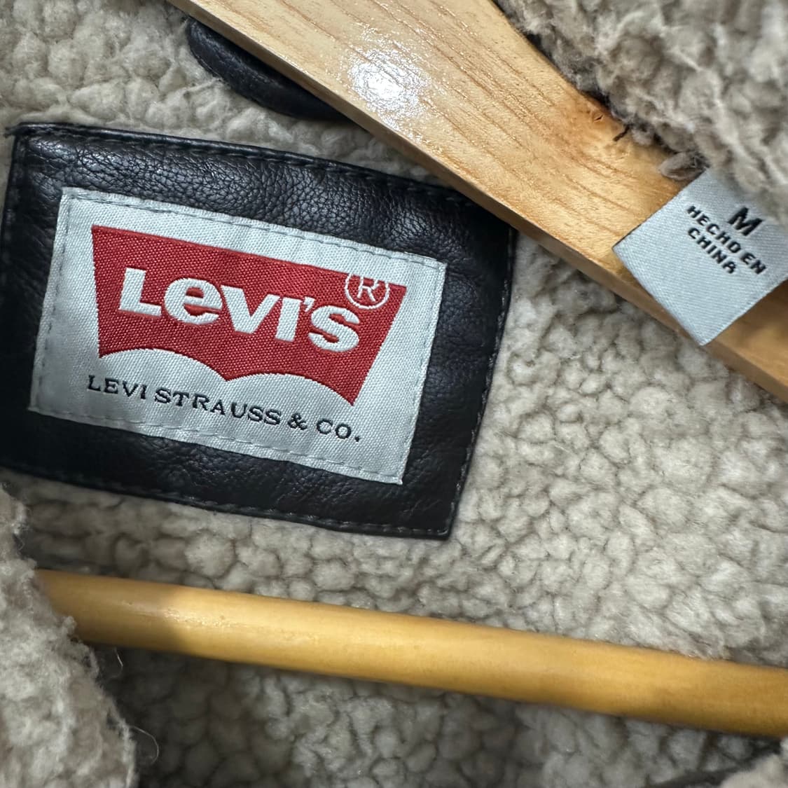 리바이스 가죽 트러커자켓 상품이미지3