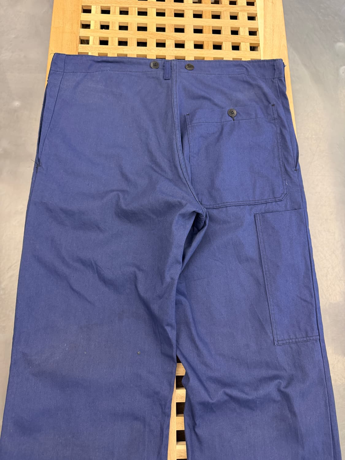 OLD EURO WASHED NAVY FRENCH 빈티지 프렌치워크팬츠 상품이미지8