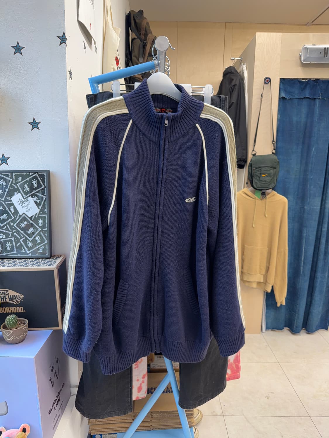 B ONE SOUL knit zipup 상품이미지3