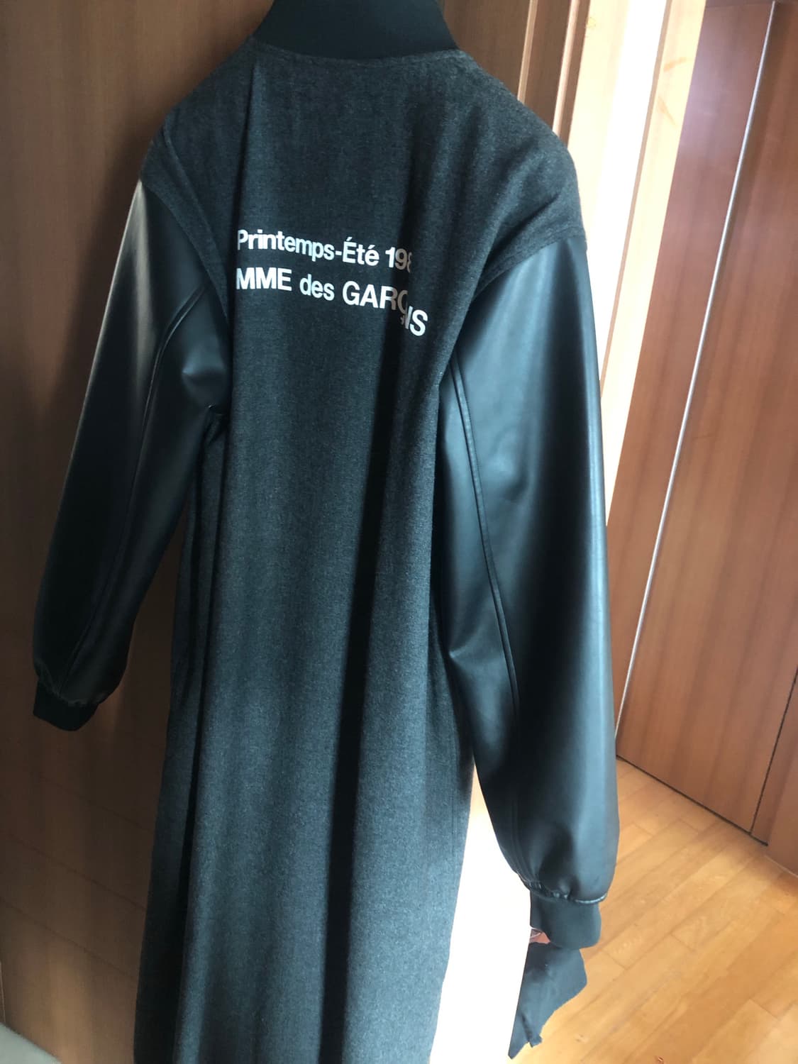 꼼데가르송 울 스태프 코트 L(착샷포함) 상품이미지2