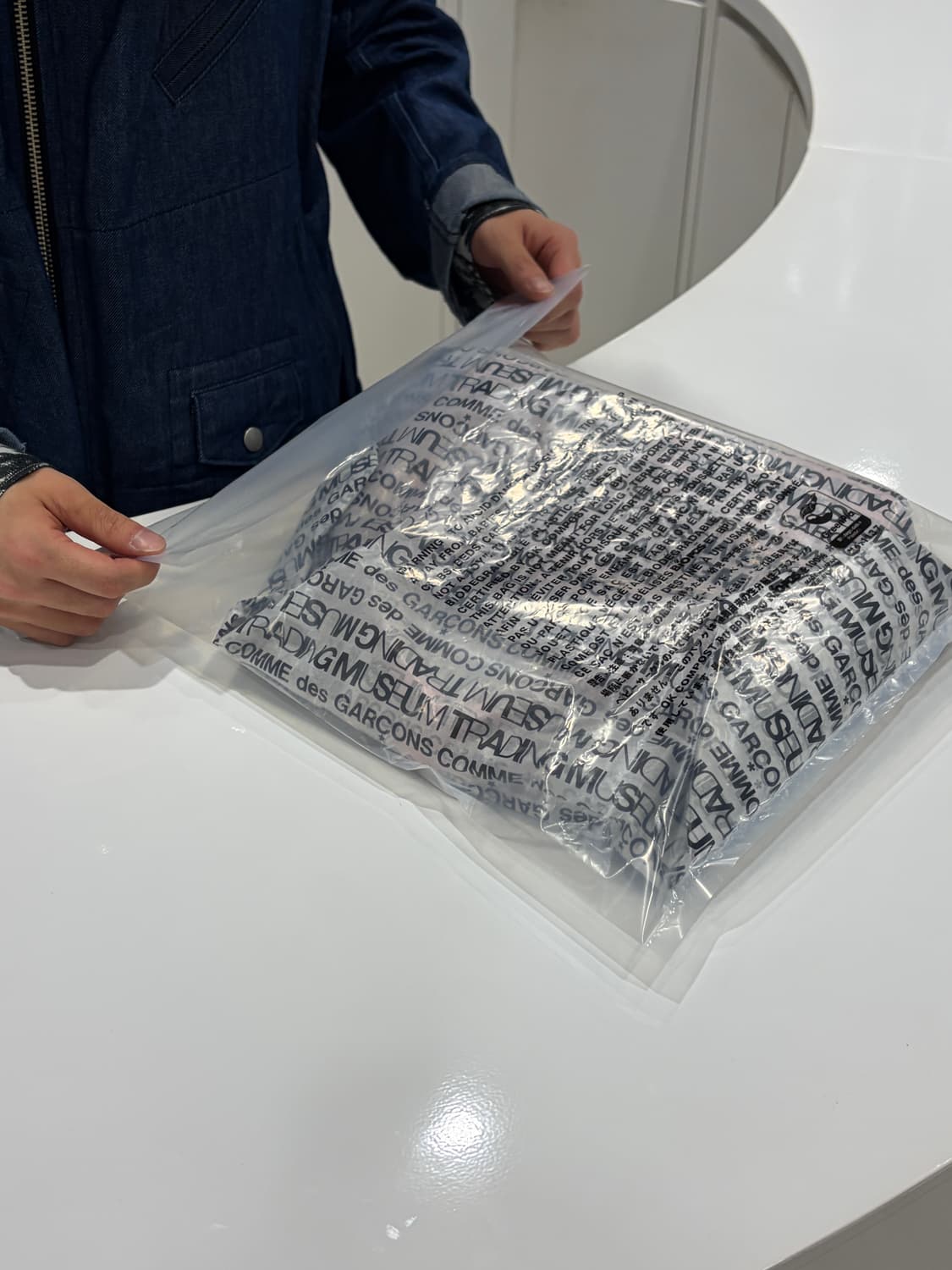 꼼데가르송 포터 토트백 (도쿄구매 새상품) 상품이미지3