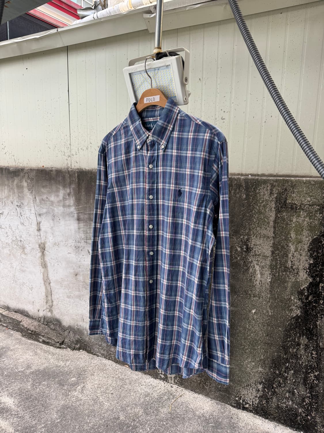 폴로 랄프로렌 체크 셔츠 상품이미지3