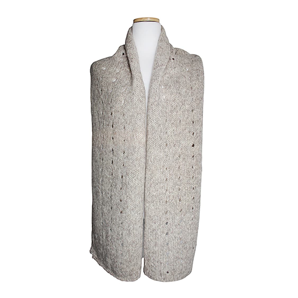 막스마라 위켄드 오트밀 니트 롱머플러 상품이미지1