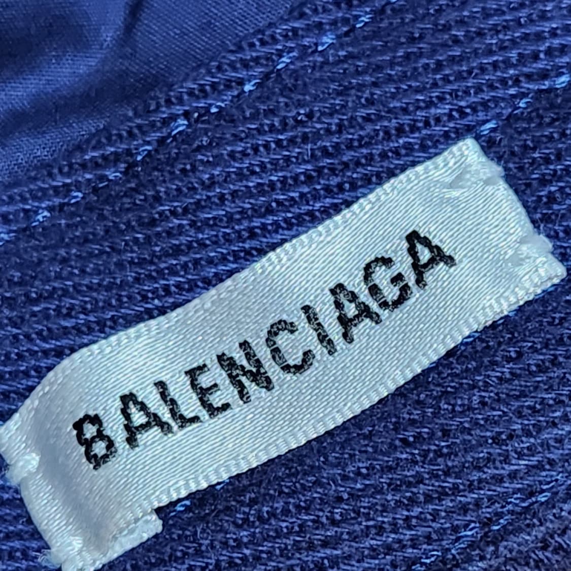 [L] 발렌시아가 네이비 자수 로고 볼캡 모자 상품이미지9