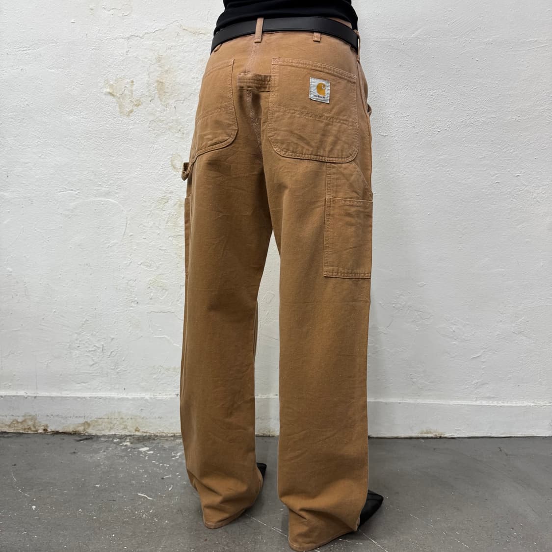 칼하트(Carhartt) 펌킨컬러 코튼 카펜터 워크 팬츠 상품이미지2
