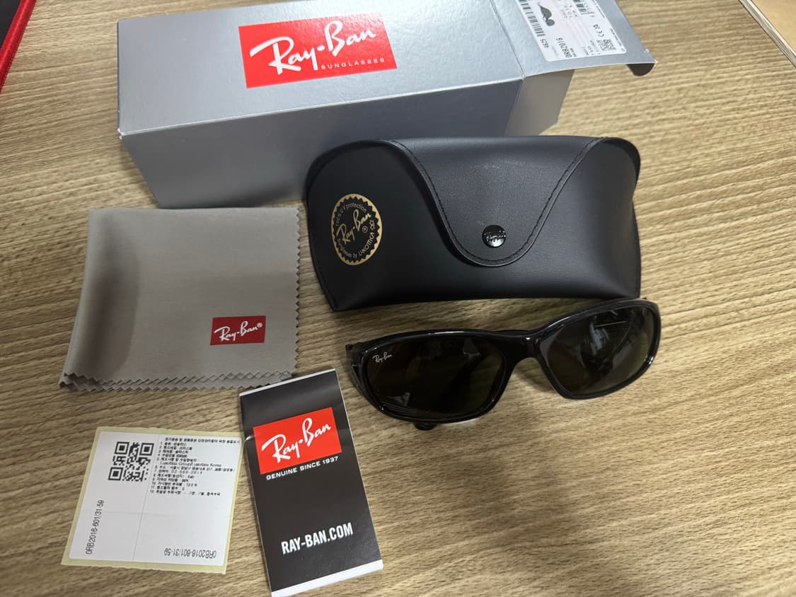 레이벤 대디오 선글라스 블랙 팝니다 상품이미지1