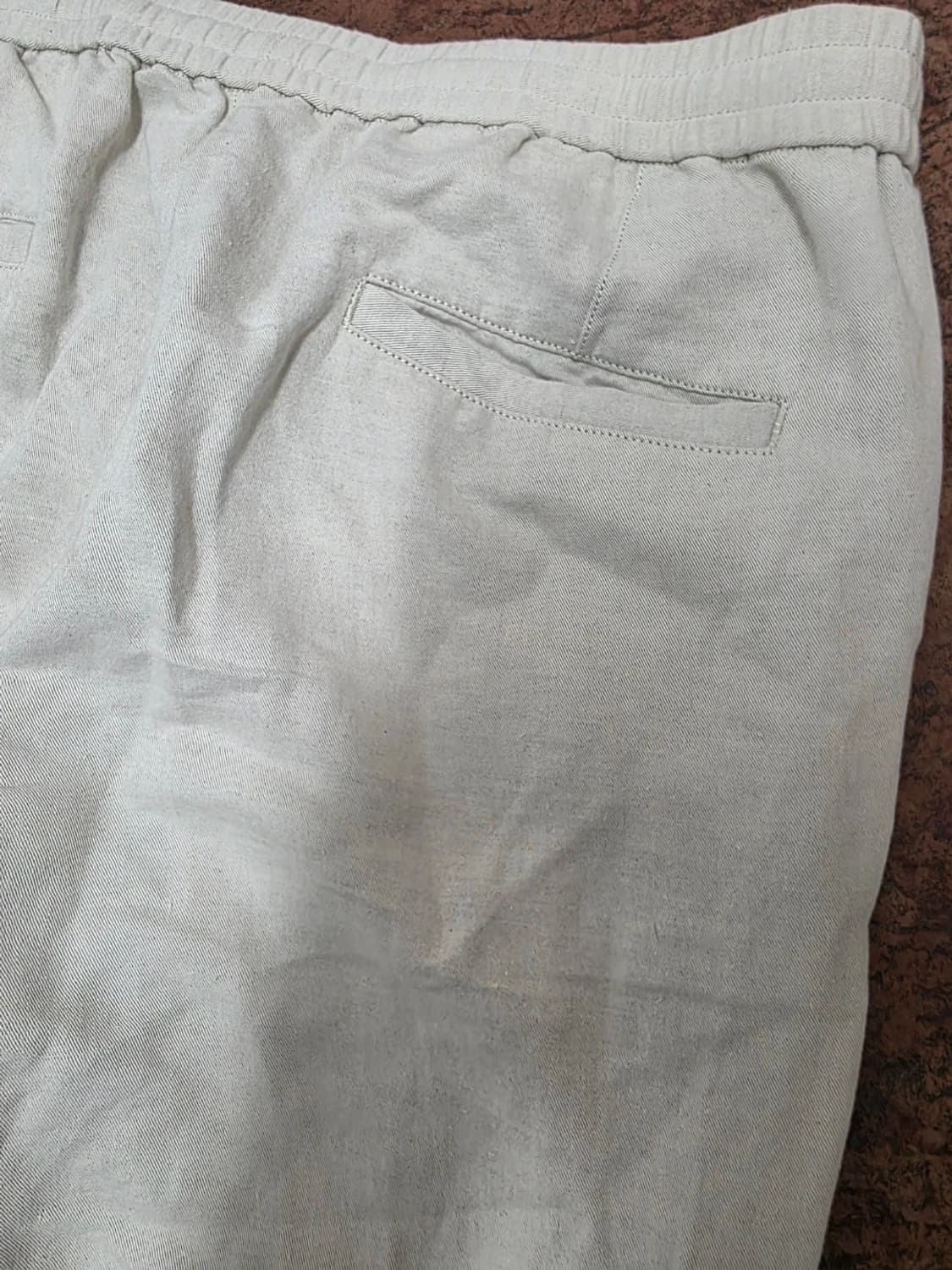 아르켓 린넨 혼방 밴딩 팬츠 34 상품이미지7