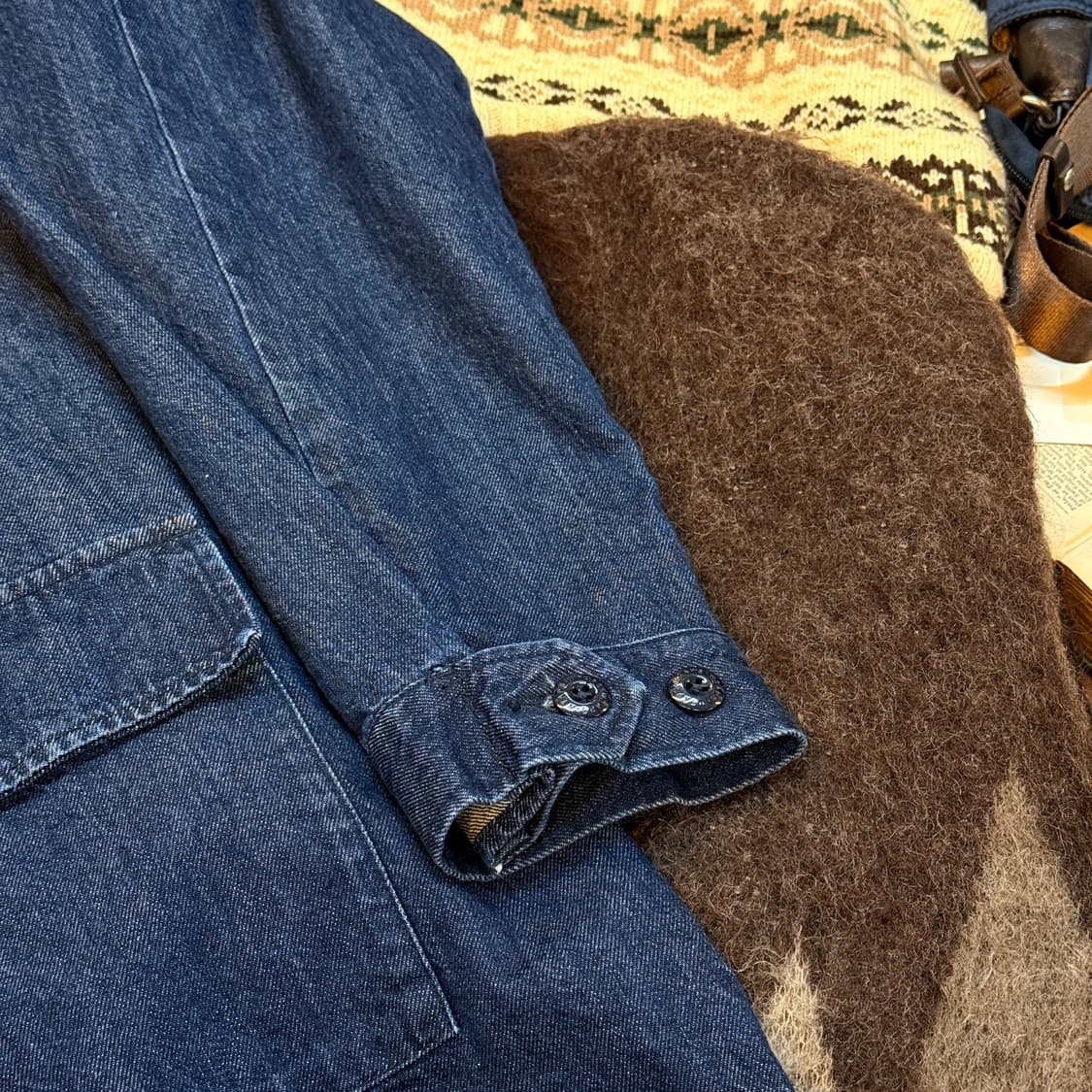 23SS 더블탭스 제이모드 데님 BDU 자켓 3 사이즈 상품이미지7