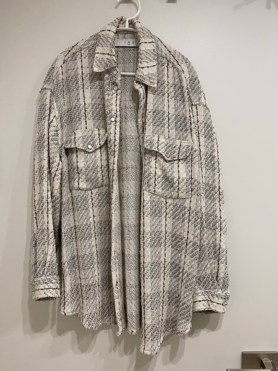 Iro 이로 vicenta 트위드 셔츠 상품이미지2