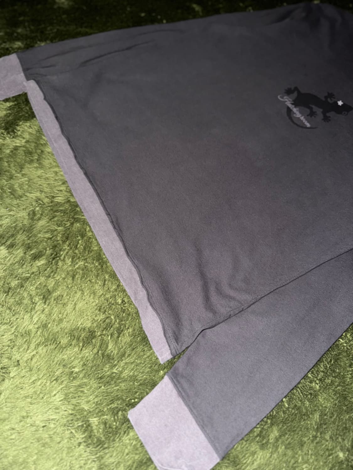 [4] Hatchingroom 해칭룸 리자드 링거티 롱슬리브 챠콜 상품이미지5