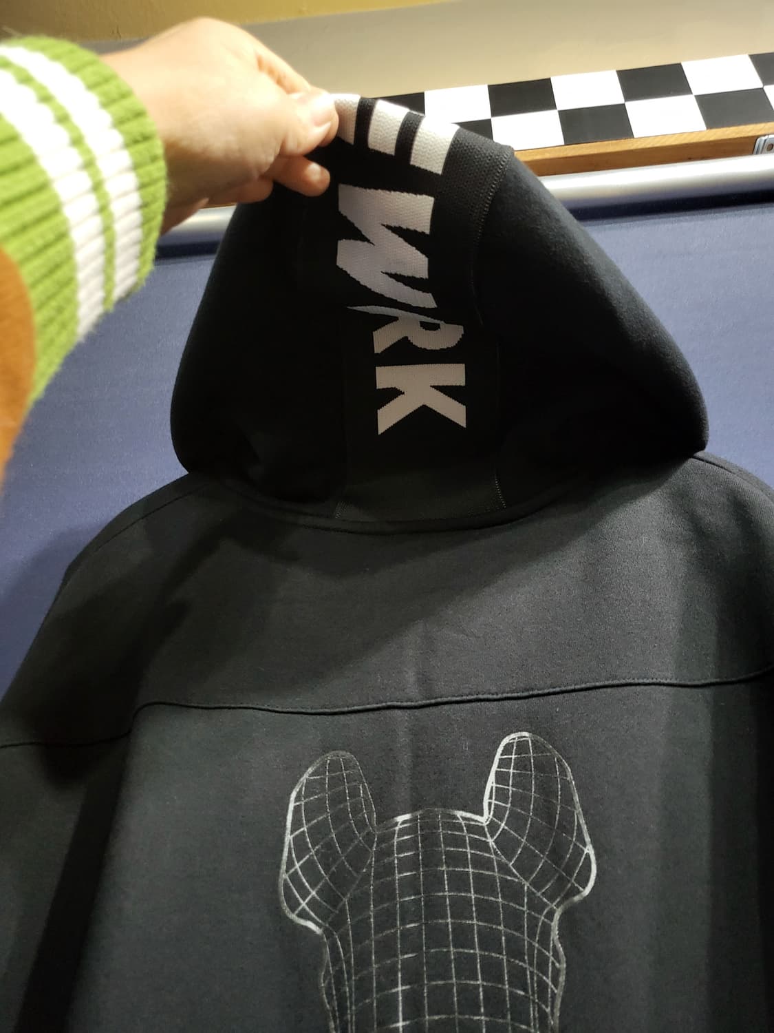 라이프워크 후드 기모 롱 원피스 상품이미지8