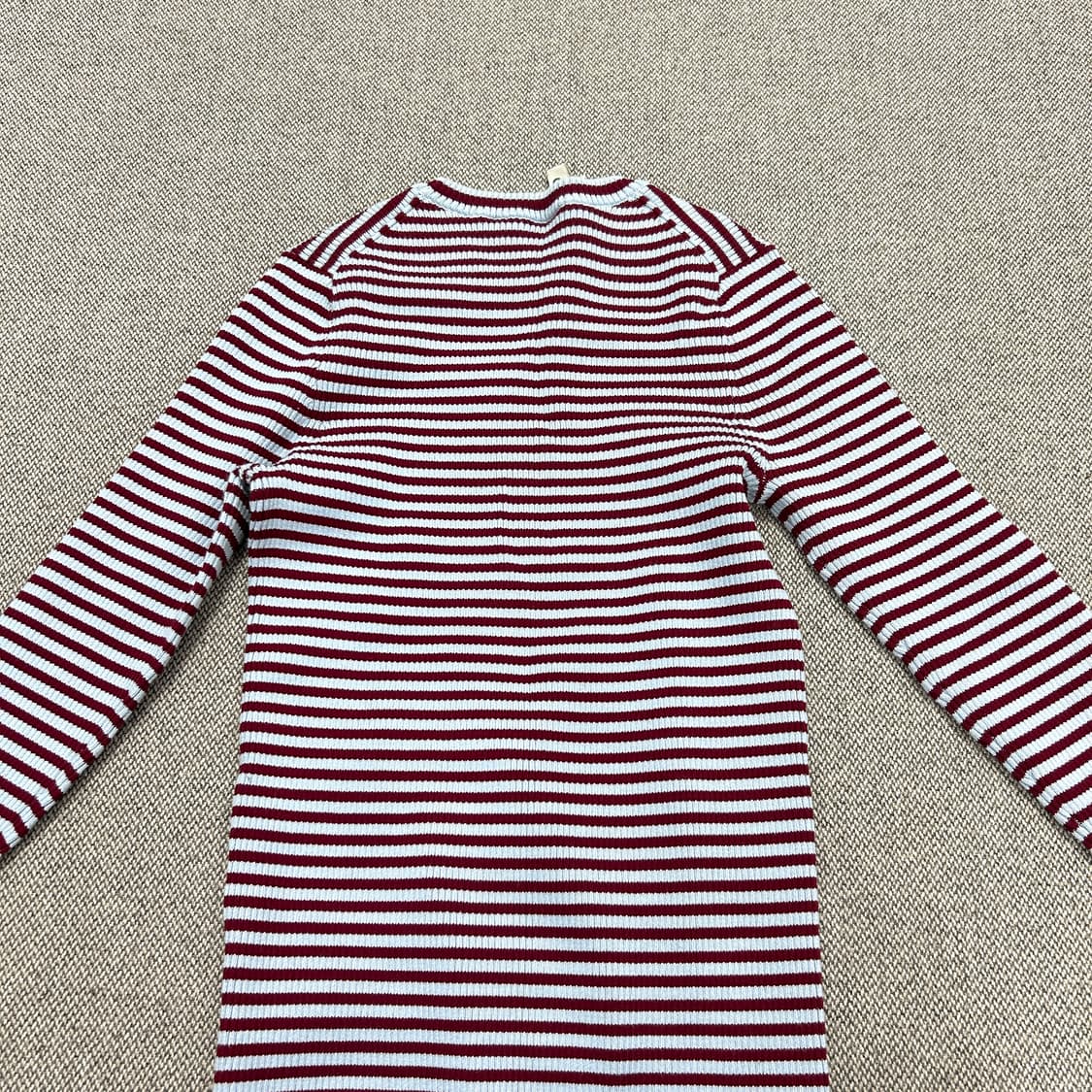 겐조 우먼스 스트라이프 퍼프 골지니트(S) 상품이미지8