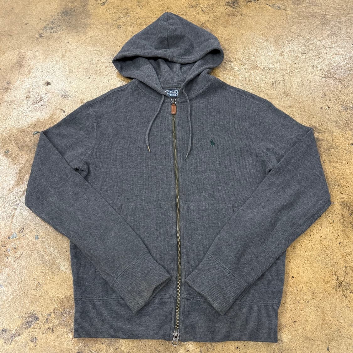 폴로 랄프로렌 그레이 후드집업  상품이미지2