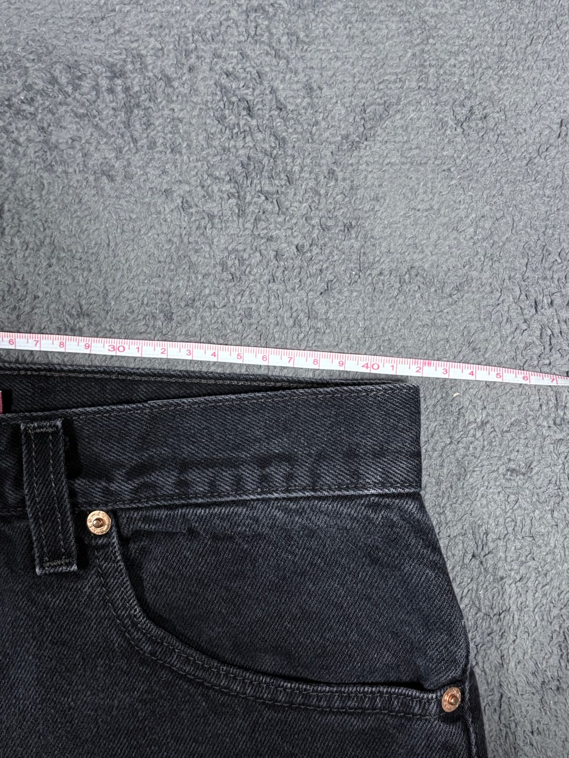 (33x32) 00s 리바이스 517 부츠컷 블랙진 상품이미지6