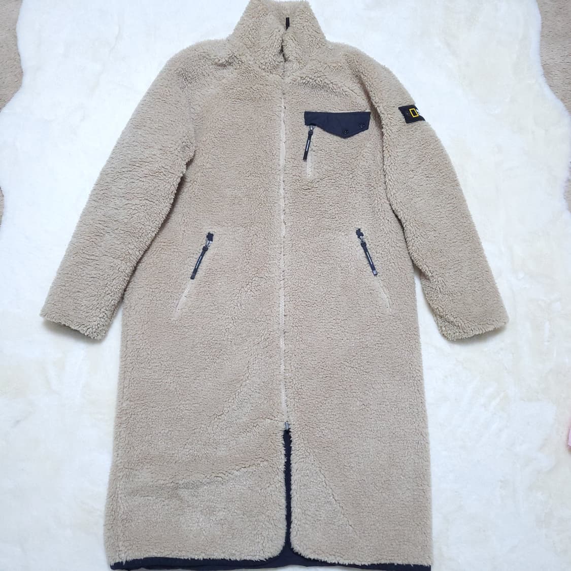 내셔널지오그래픽 남성 양면 롱점퍼 95 0209 상품이미지1