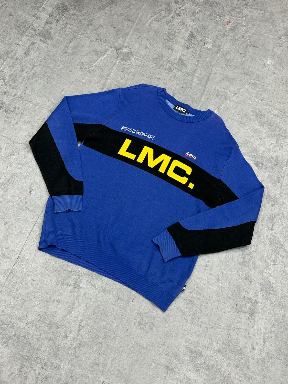 LMC 빅로고 니트 상품이미지1