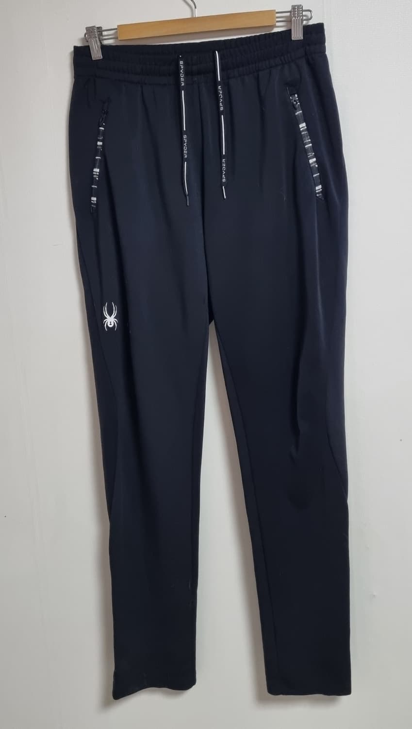 L ) 스파이더 블랙 트레이닝 트랙팬츠 상품이미지1