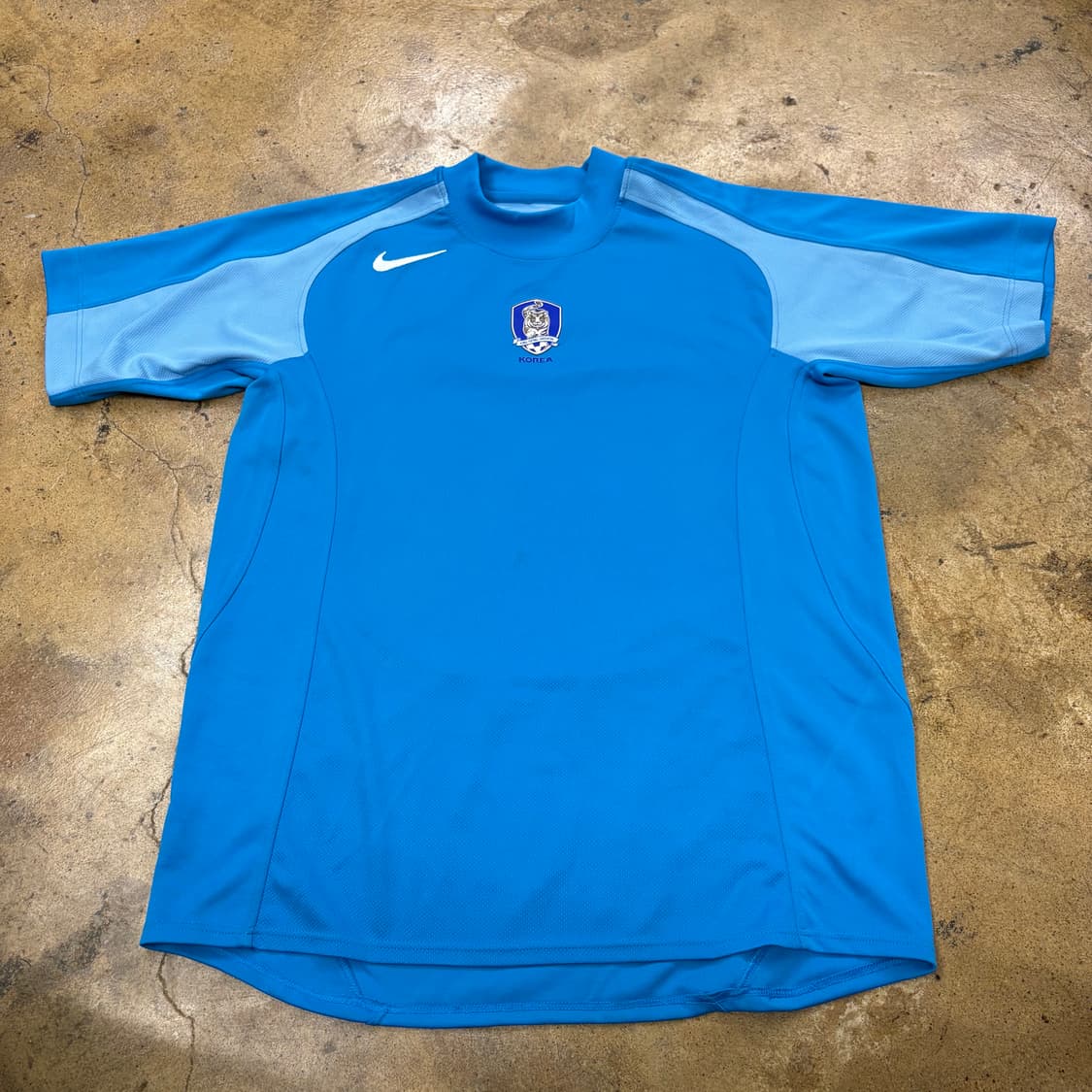 [정품/110,xl] 나이키 축구 국대 반팔티셔츠 블루 b16 상품이미지2