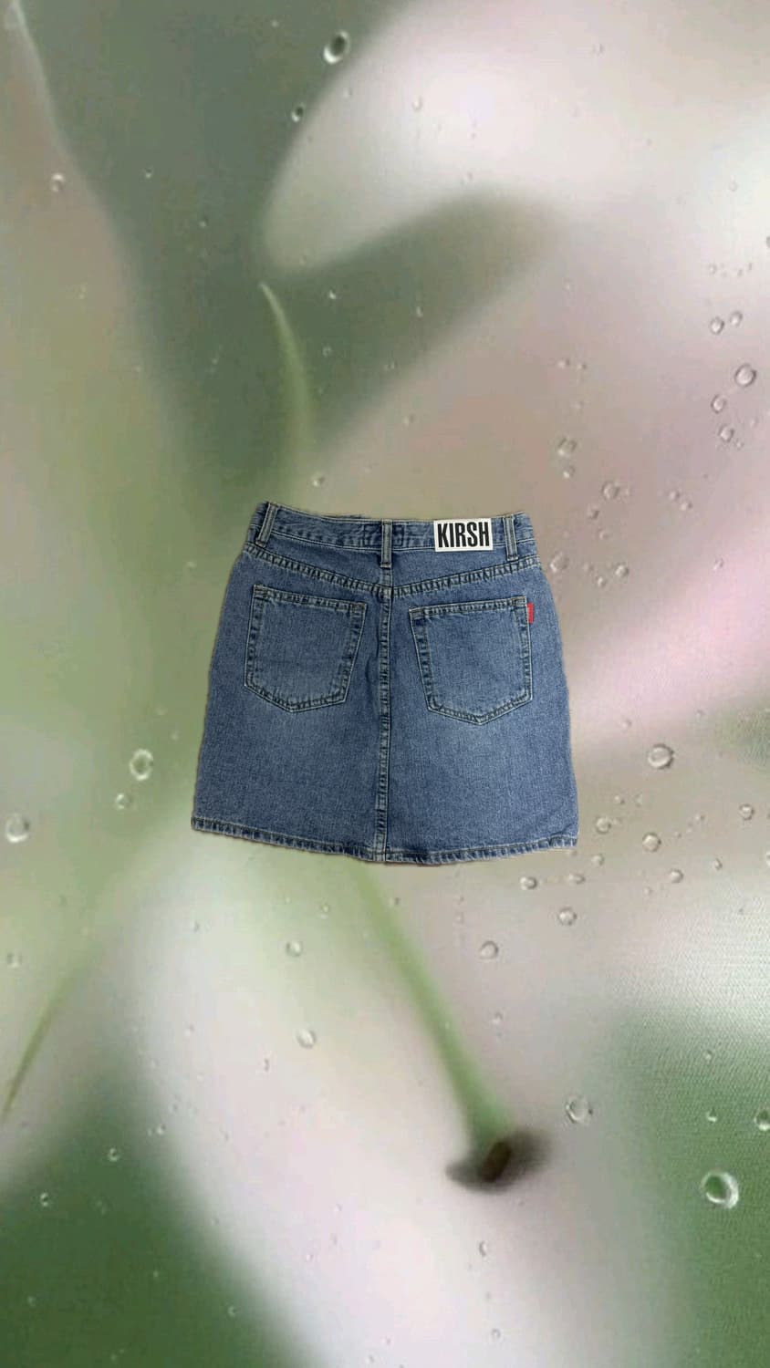 키르시 데님스커트 청치마 상품이미지2