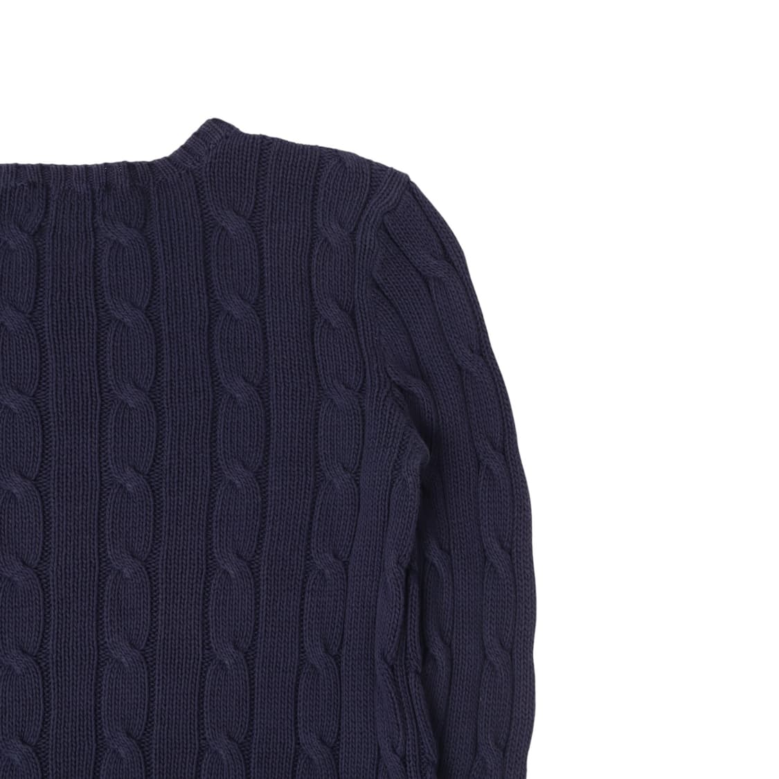 폴로 랄프로렌 우먼스 네이비 케이블 니트 상품이미지6