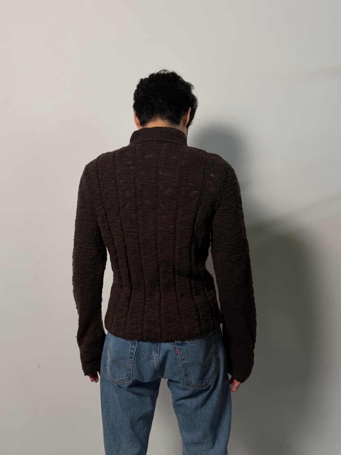 Armani jeans 90~00’s half knit 상품이미지5