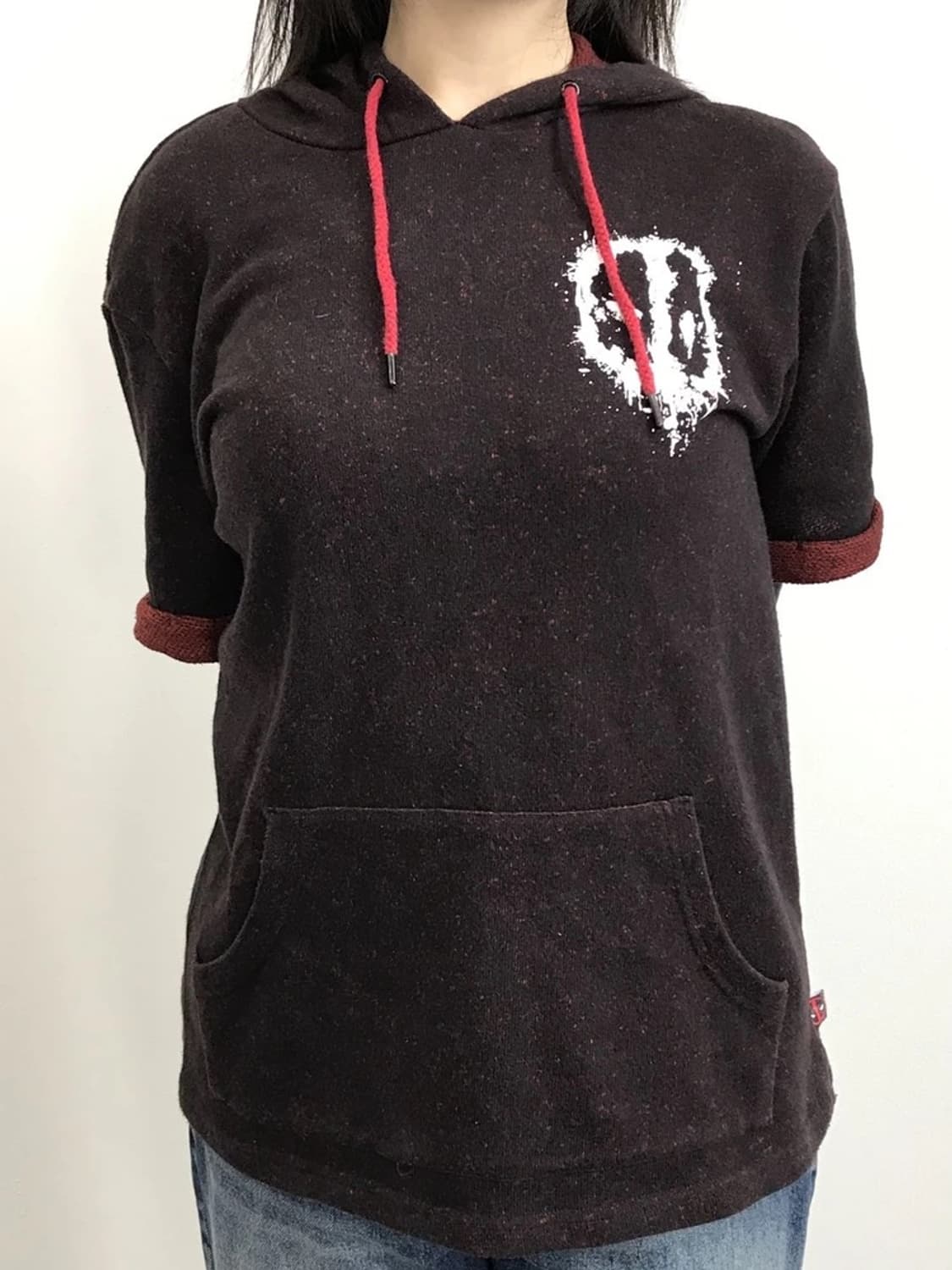 Marvel Deadpool Short Sleeve Hoodie 상품이미지2