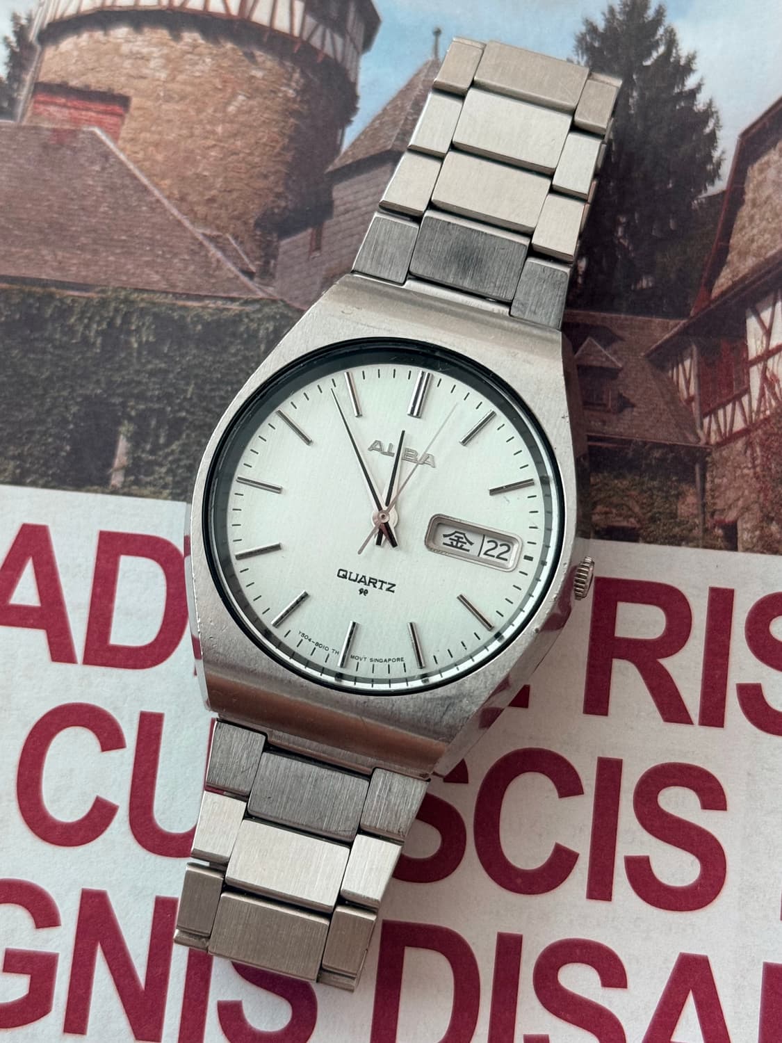 Seiko 세이코 ALBA Quartz Day-Date 상품이미지1