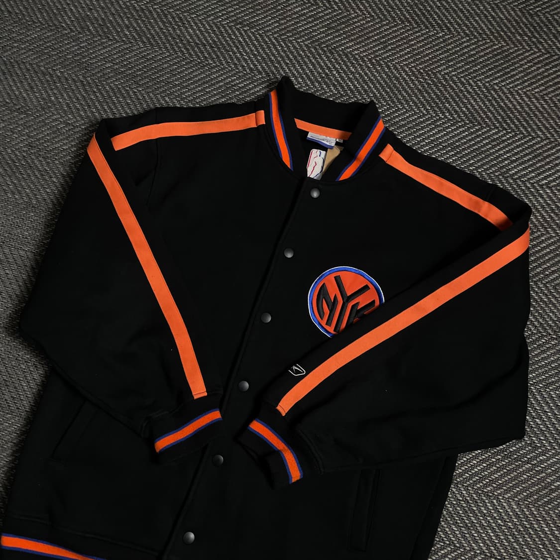 00s 리복 NBA 뉴욕 닉스 올드스쿨 바시티 자켓o 4808 상품이미지5
