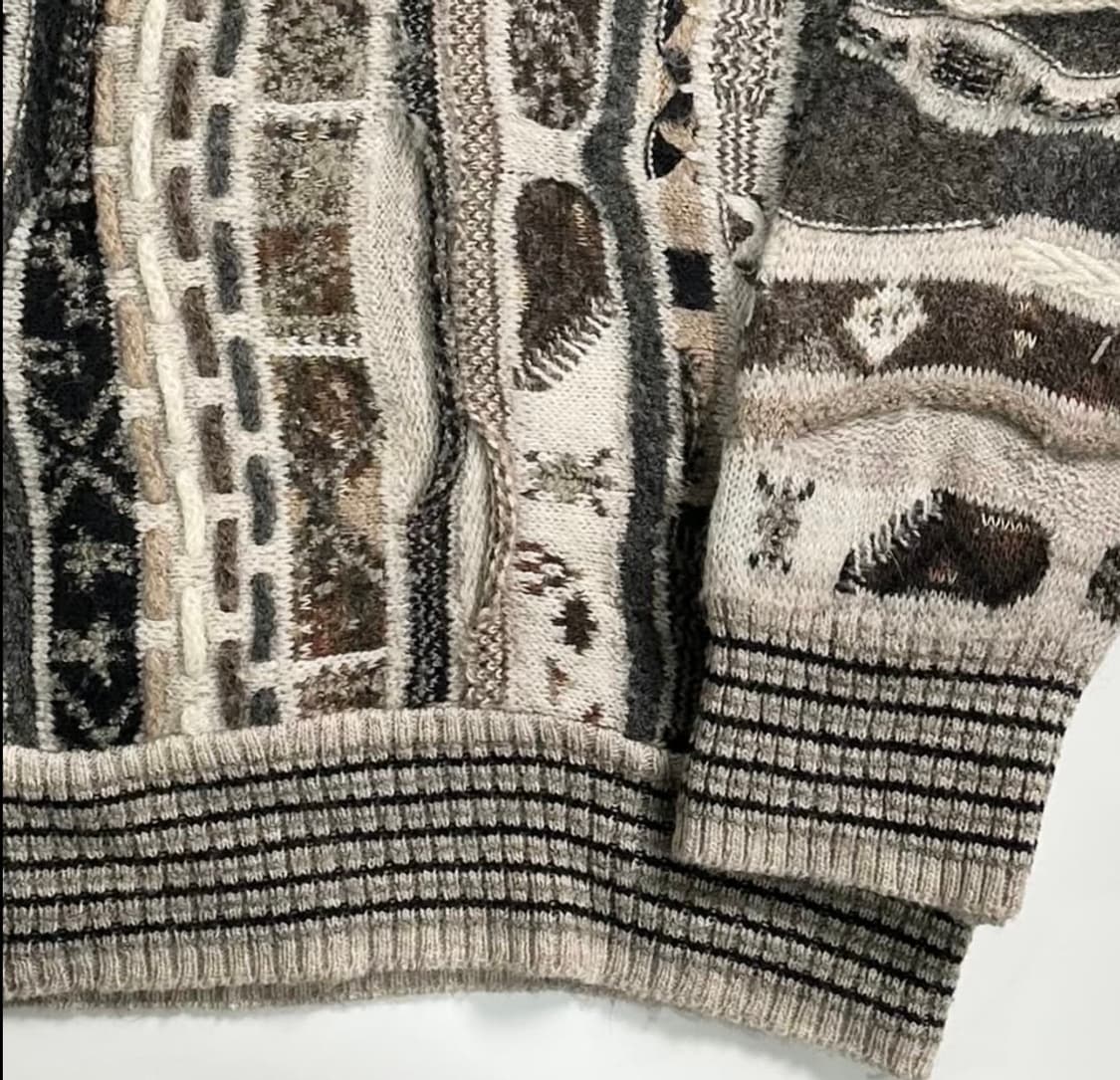 이태리 빈티지 케이블 니트 상품이미지3