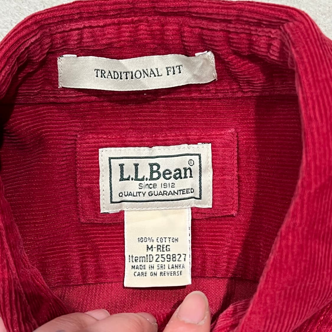 엘엘빈 코듀로이 셔츠 s09310 상품이미지5