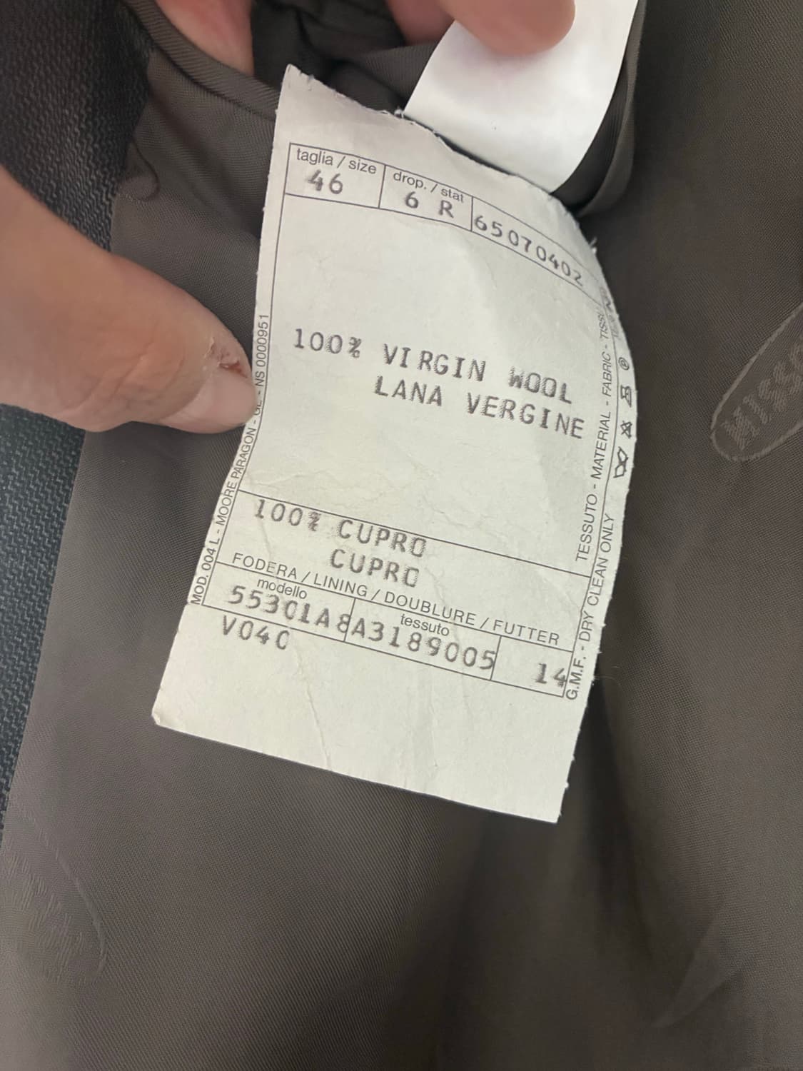 미쏘니 남자 자켓 새상품 상품이미지4