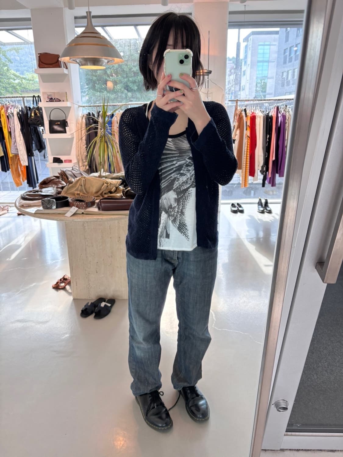 Vintage Tabi Mesh Cardigan 상품이미지1