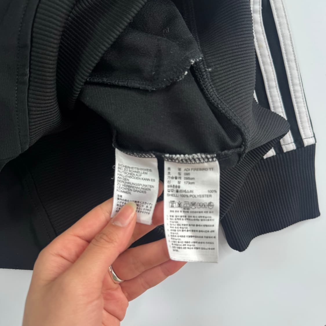 Adidas 아디다스 구파 블랙 져지  상품이미지6
