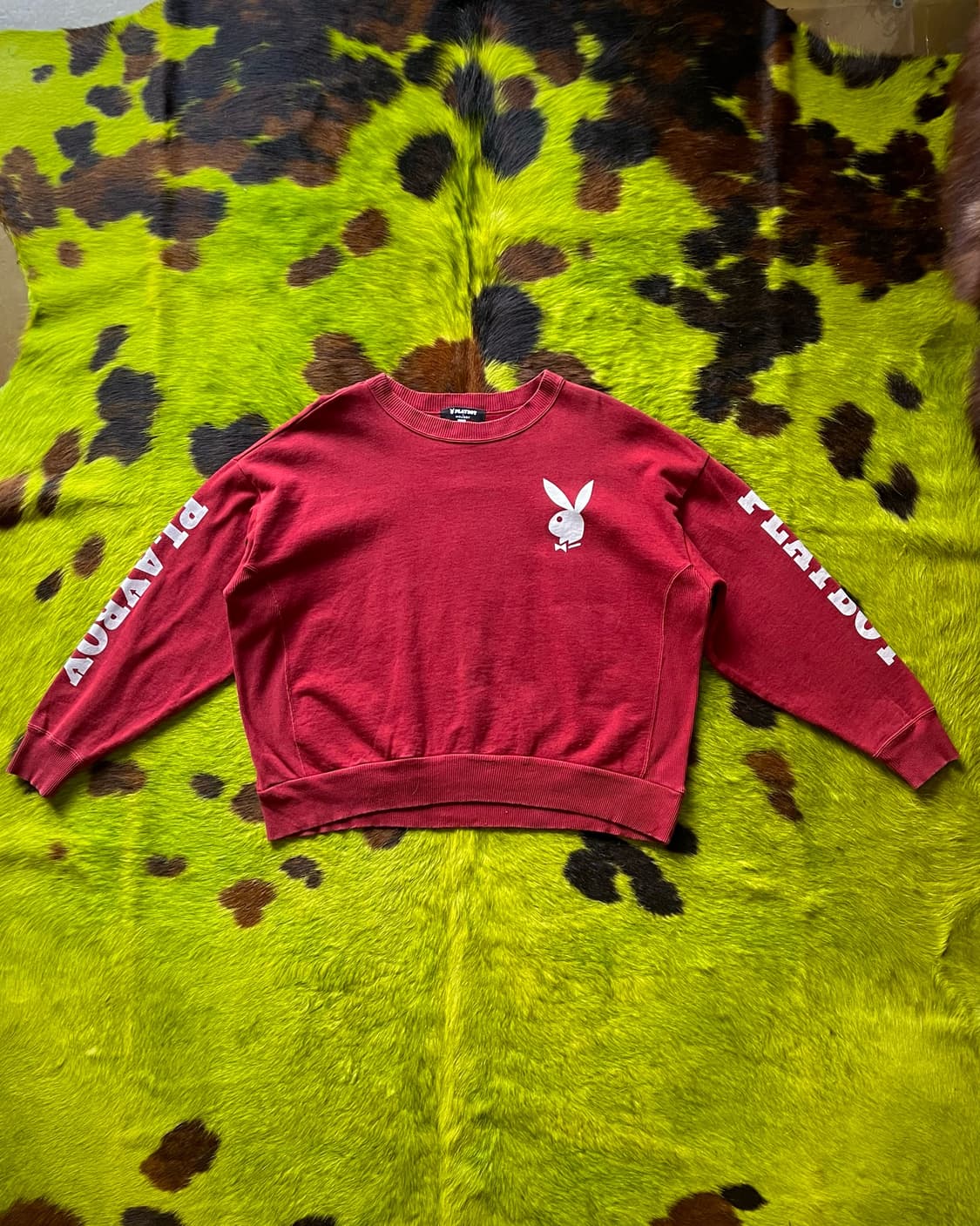 PLAY BOY X MOUSSY Japan Long-Sleeve 상품이미지4