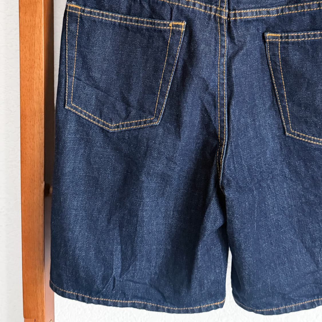 [EARTH MUSIC & ECOLOGY] 딥인디고 데님 하프팬츠 상품이미지10