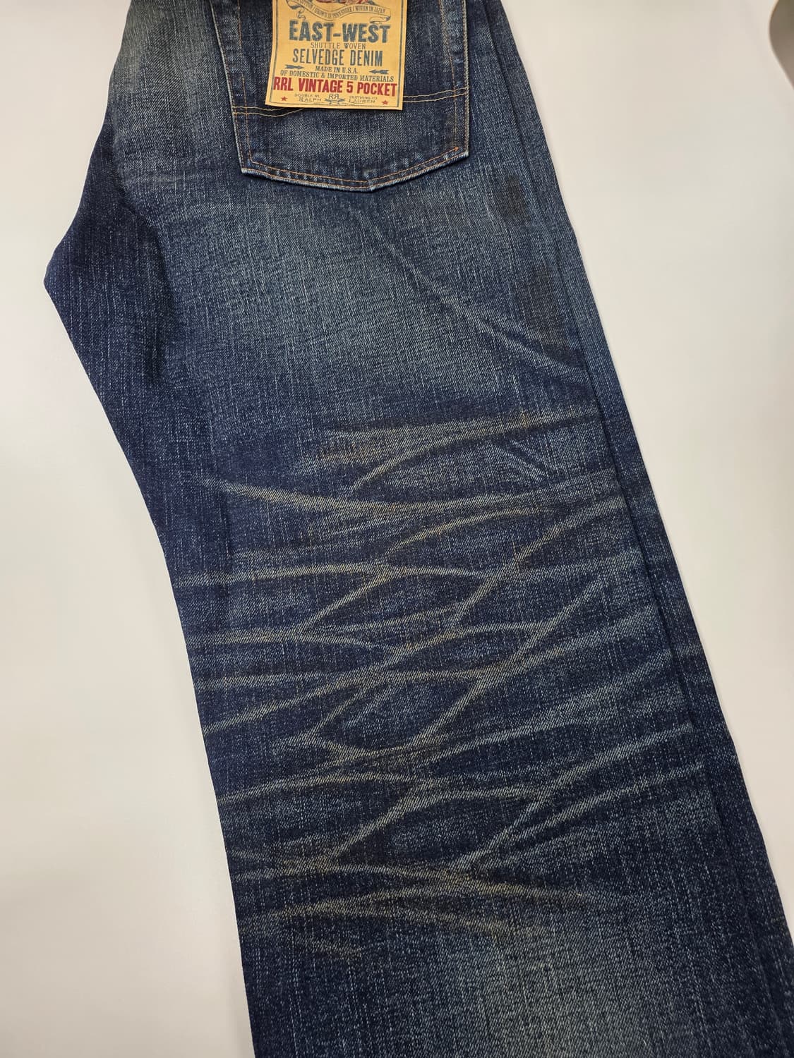 RRL 빈티지 파이브포켓 기빈스진 34×30 상품이미지3