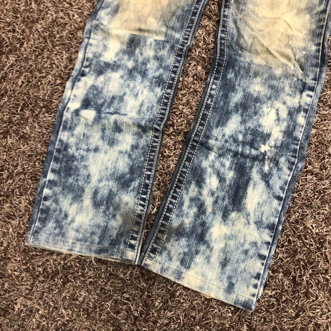 florence & fred 블루 워싱 데님 팬츠 상품이미지3