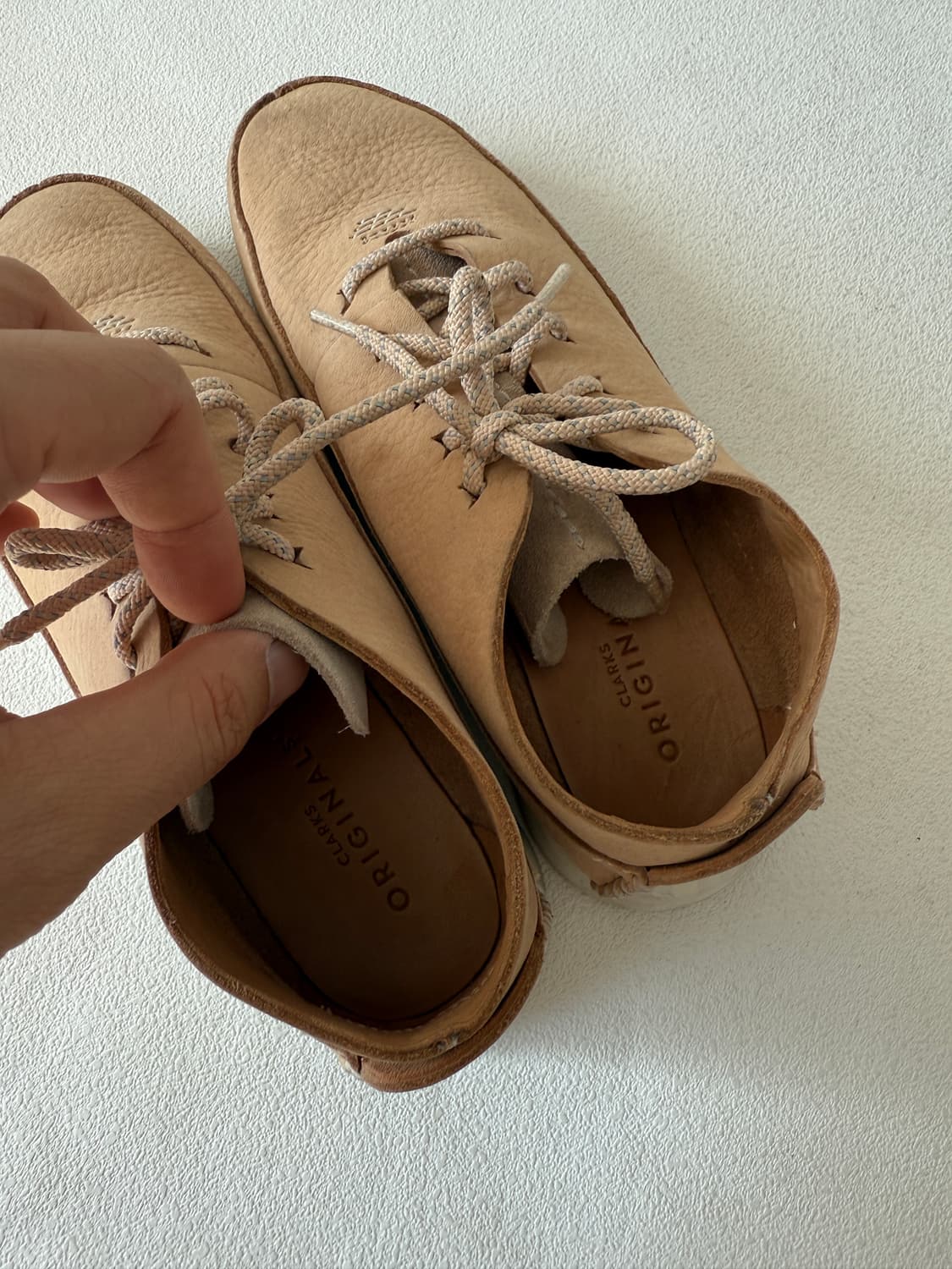 [230]클락스(Clarks) 레더 스니커즈 상품이미지7