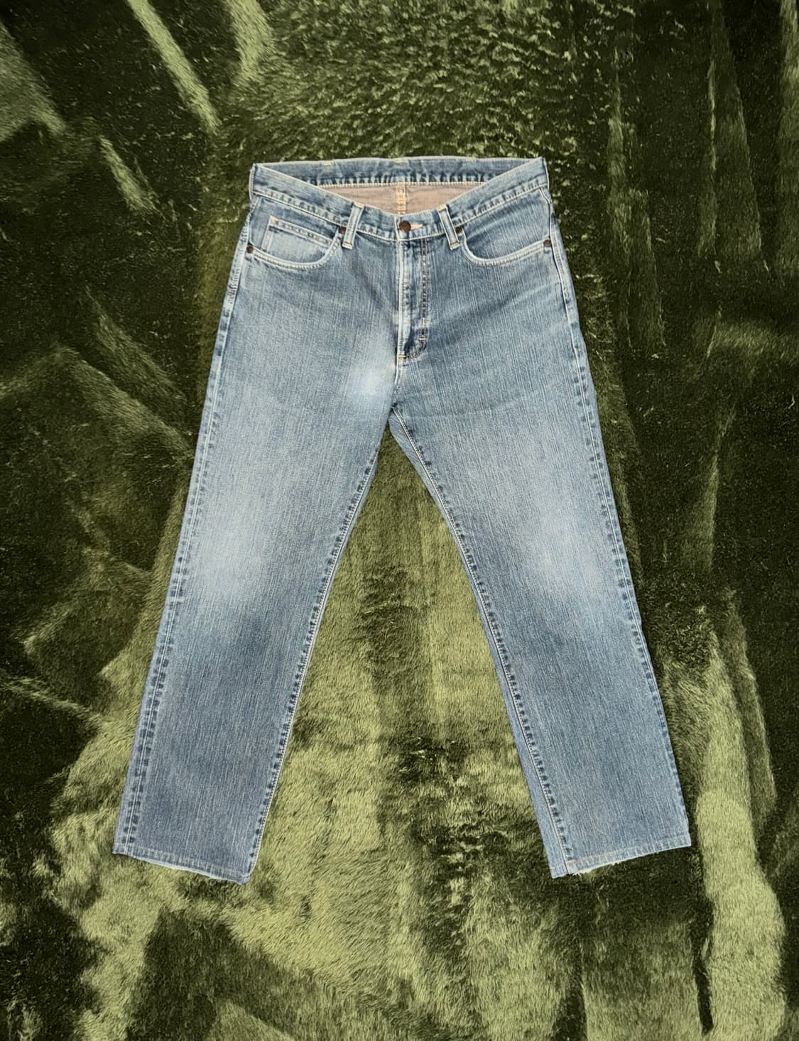 [33] wrangler 랭글러 재팬 빈티지 워시드 데님 팬츠 인디고 상품이미지1