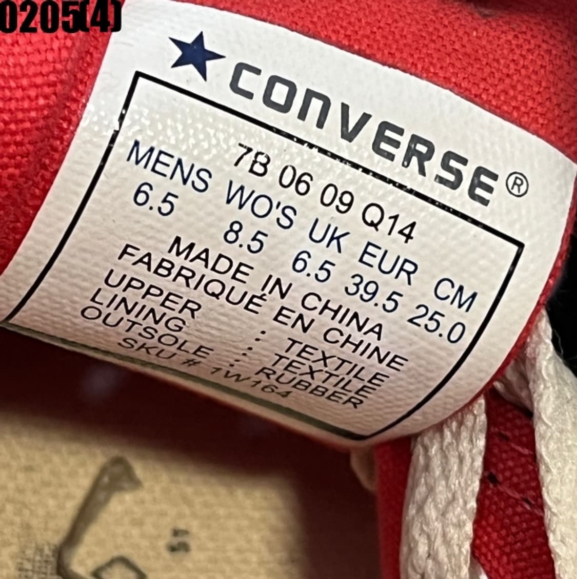 [250] 컨버스 올스타 블랙 하이 스니커즈 0205(4) 상품이미지7