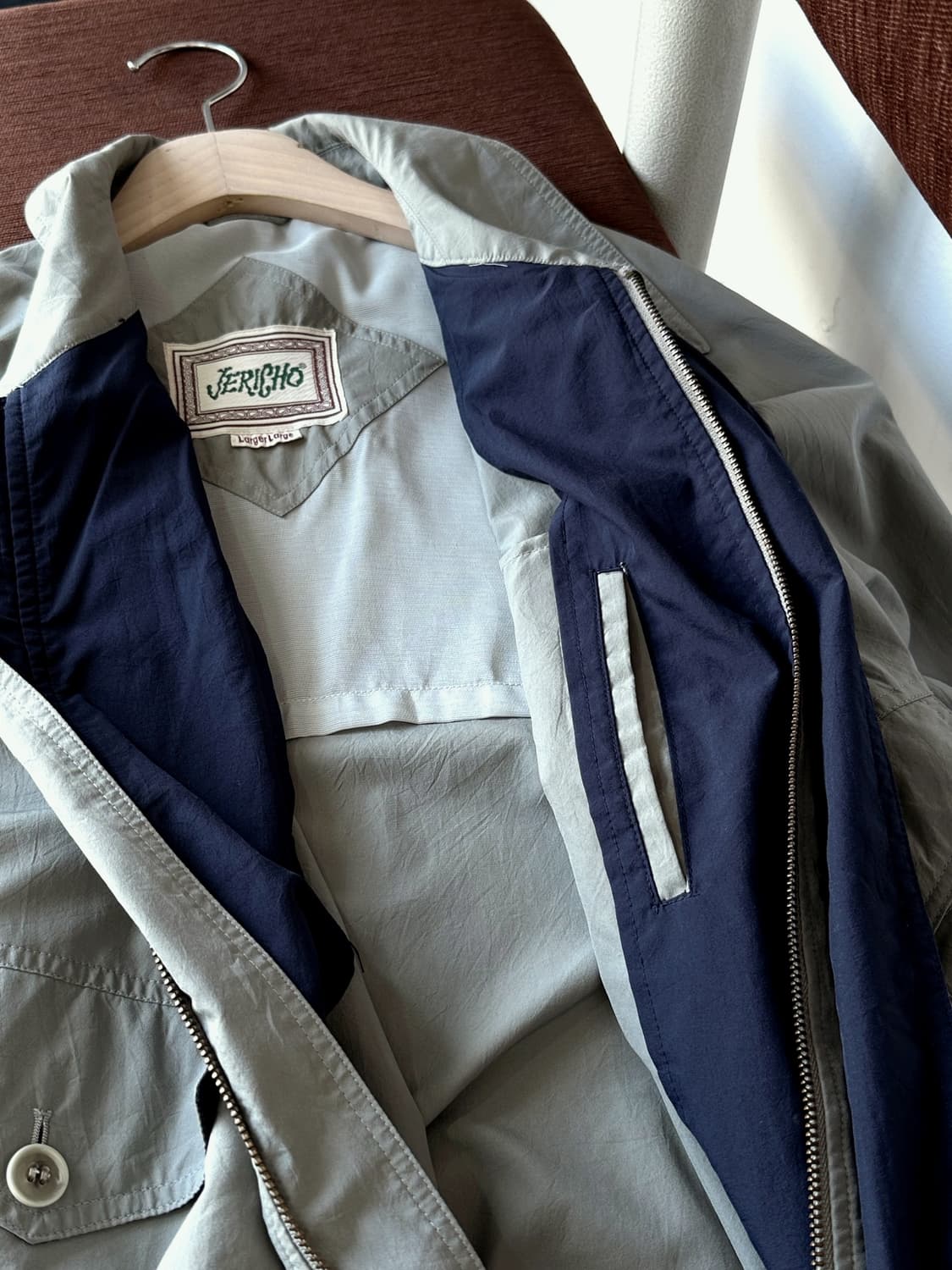 High count fabric design blouson 상품이미지2