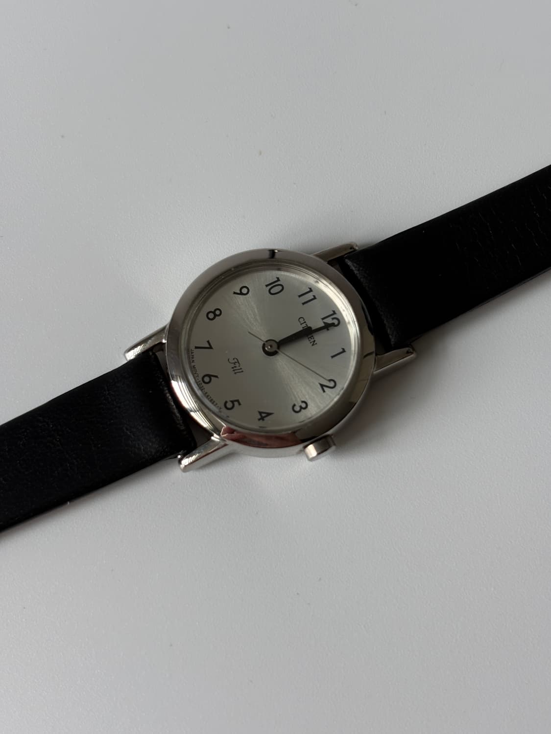 1990년대 빈티지시계 Fill 아라빅 인덱스 실버 쿼츠 여성 상품이미지6